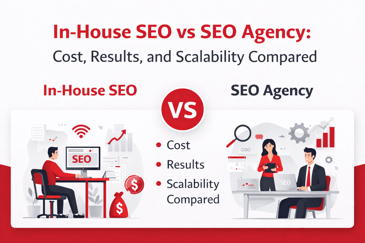 In-House SEO vs SEO Agency: Cost, Results, and Scalability Compared